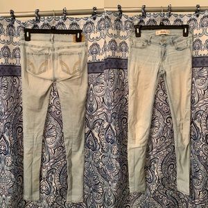 Light was skinny jeans